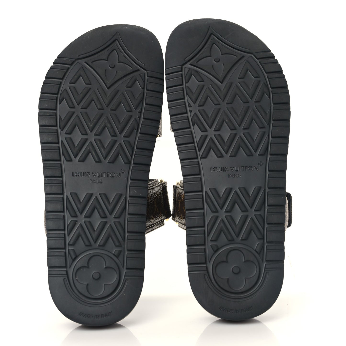 Monogram LV Flat Sandals 41