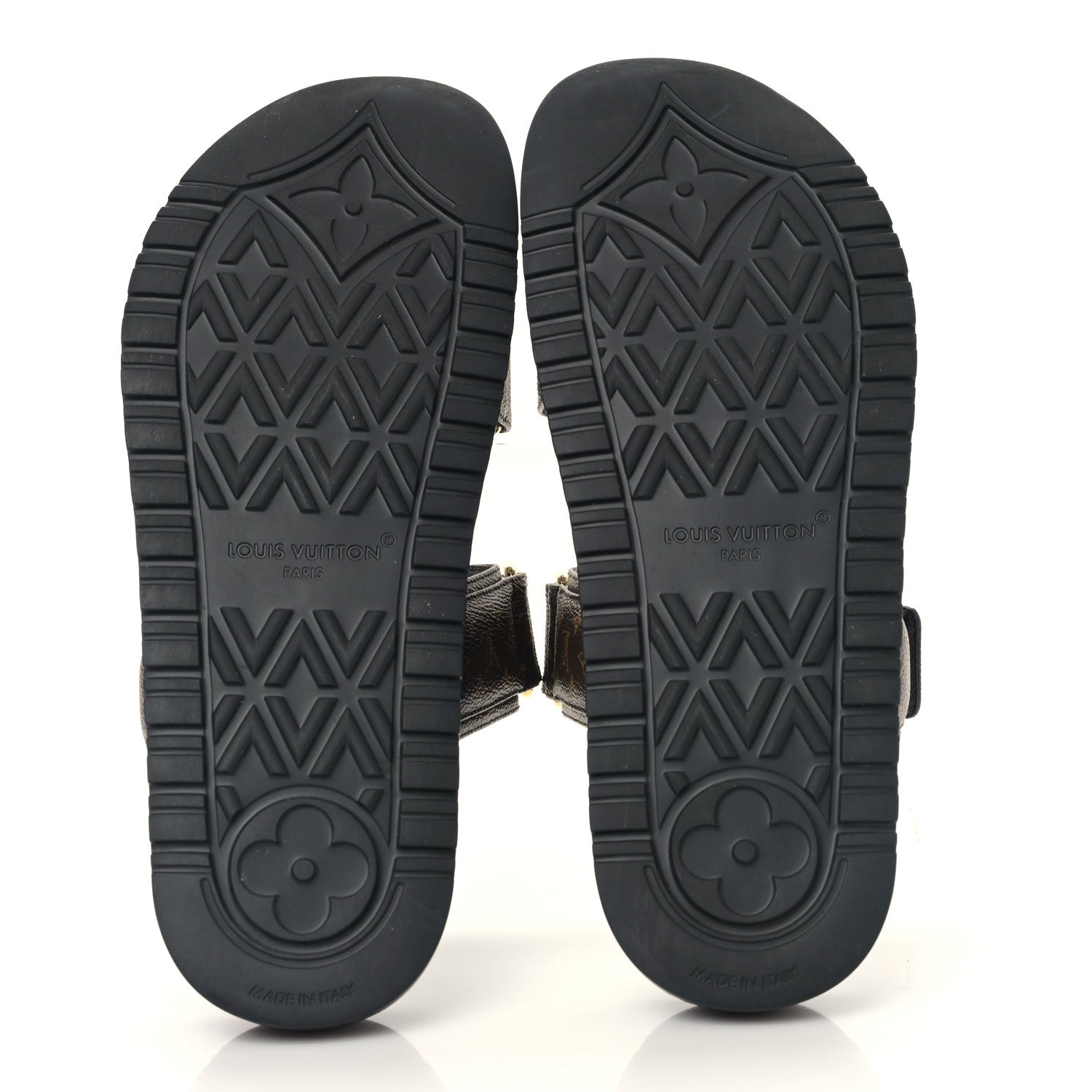 Louis Vuitton Monogram LV Flat Sandals 41 5 of 9