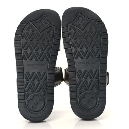 Louis Vuitton Monogram LV Flat Sandals 41 5 of 9