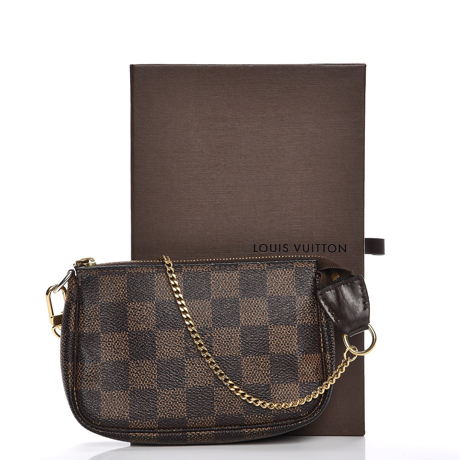 Louis Vuitton Damier Ebene Mini Pochette Accessories 12 of 12