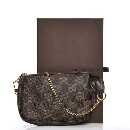 Louis Vuitton Damier Ebene Mini Pochette Accessories 12 of 12