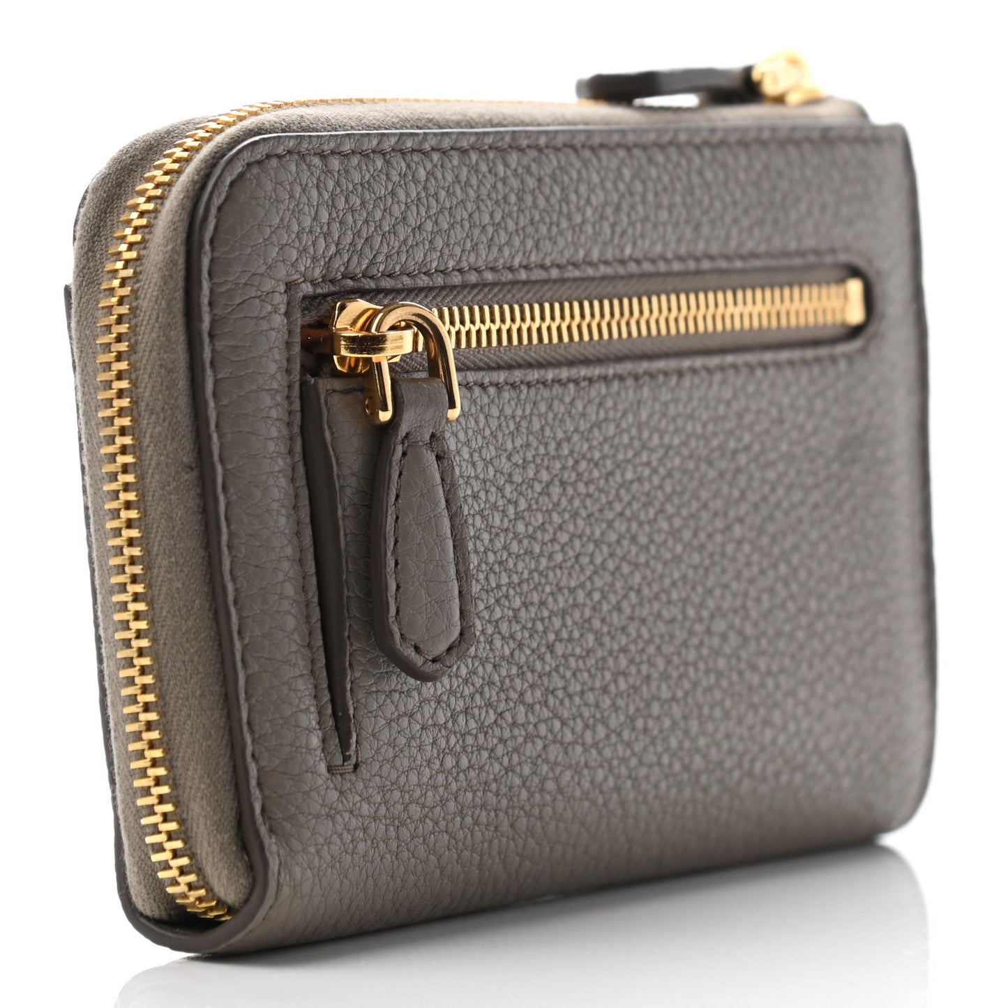 Daino Colour Metal Zip Around Keychain Argilla