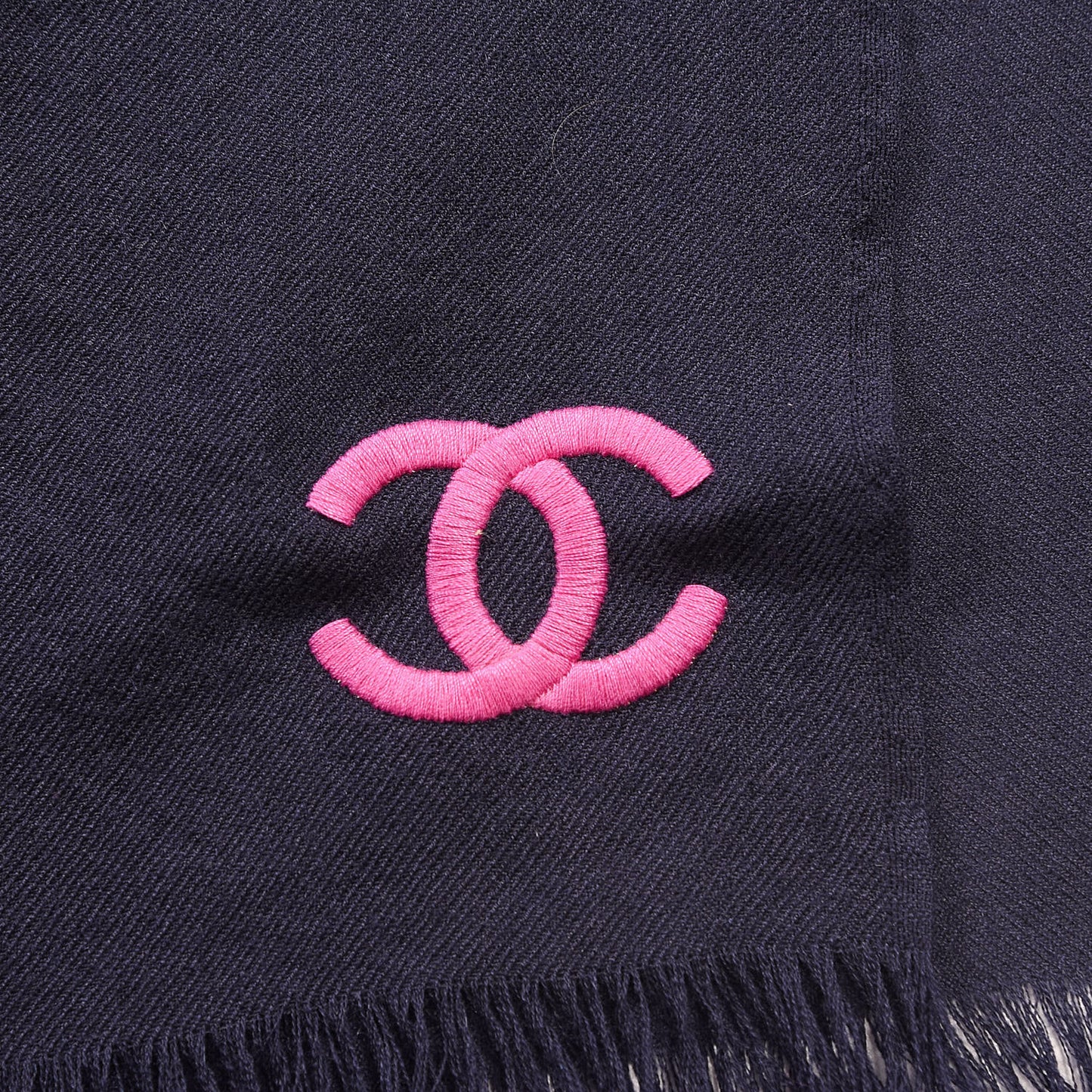 Cashmere CC Stole Navy