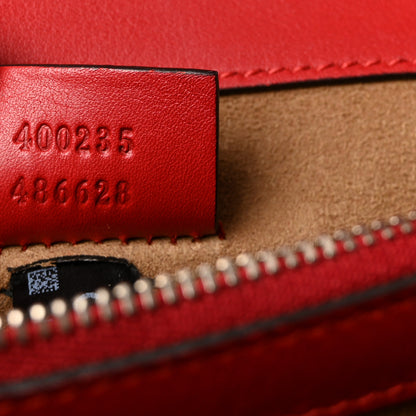 Gucci GG Supreme Monogram Arabesque Medium Dionysus Shoulder Bag Hibiscus Red 7 of 10