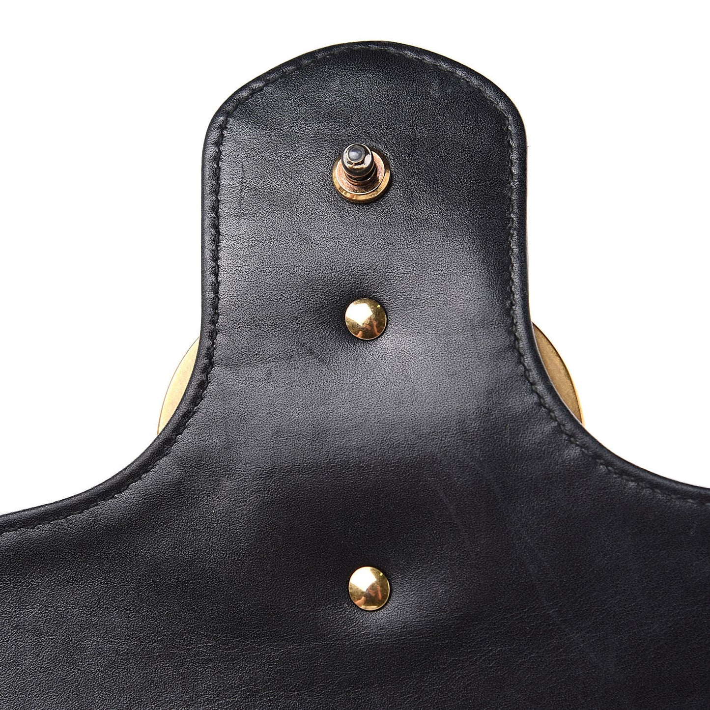 Calfskin Matelasse Medium GG Marmont Shoulder Bag Black