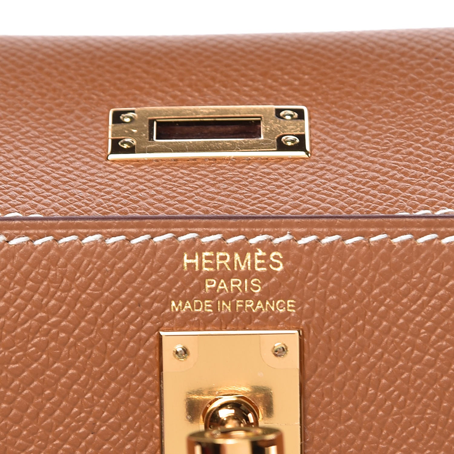 Hermes Epsom Kelly Sellier 25 Gold 10 of 46