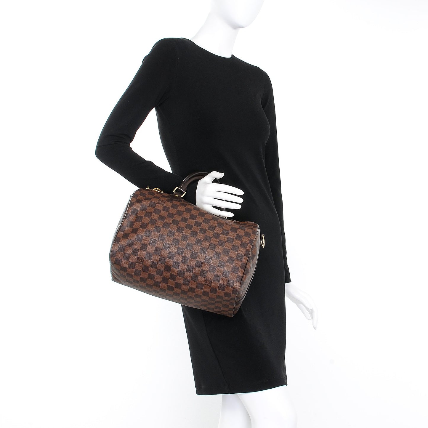 Damier Ebene Speedy Bandouliere 30