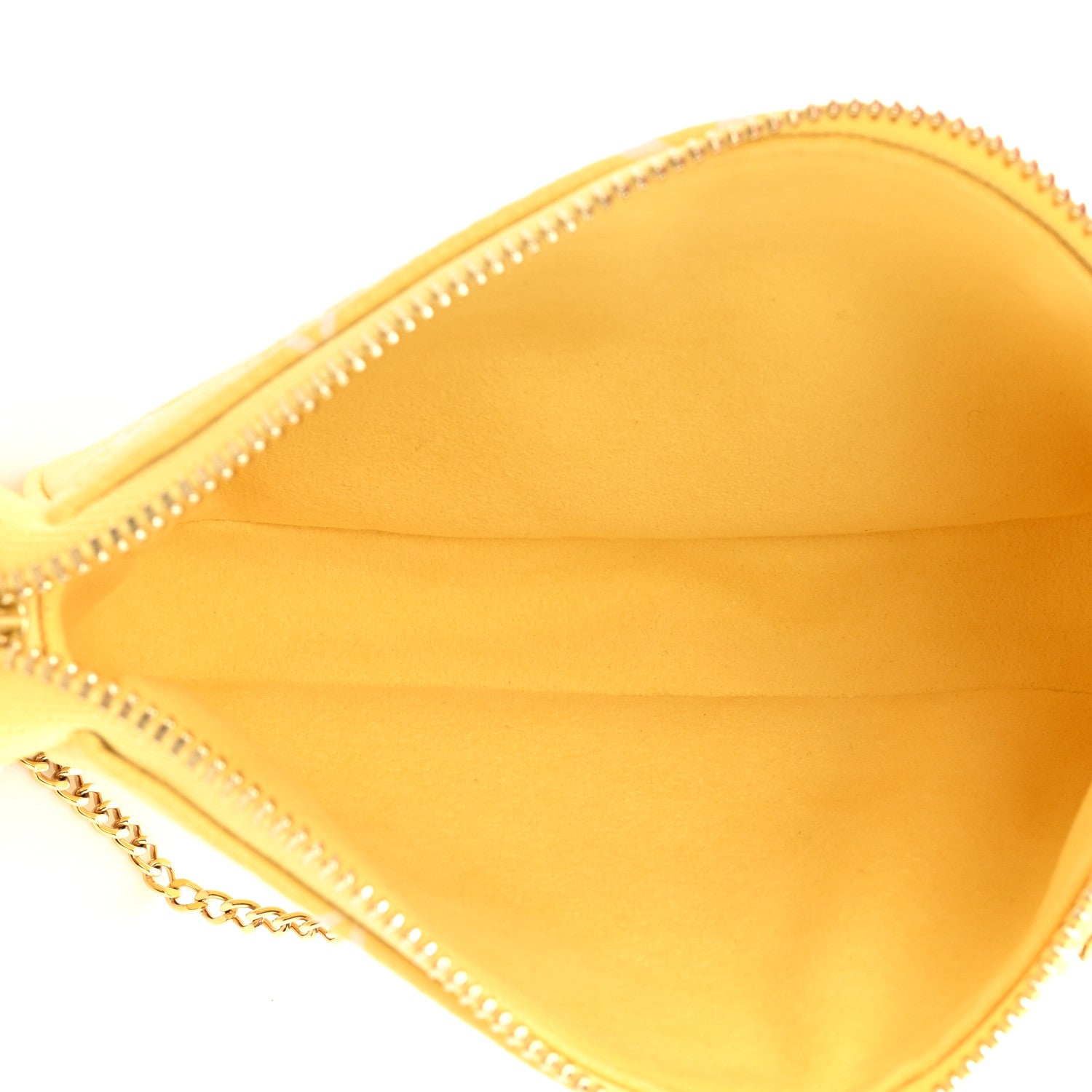 Louis Vuitton Empreinte Monogram Mini Pochette Accessories Lemon Curd Yellow 5 of 9
