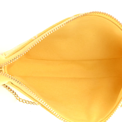 Louis Vuitton Empreinte Monogram Mini Pochette Accessories Lemon Curd Yellow 5 of 9
