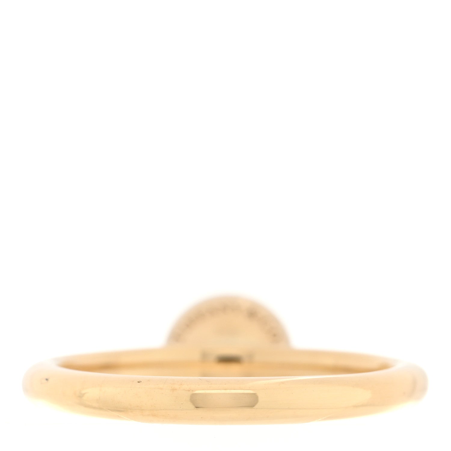 Tiffany 18K Yellow Gold 8mm Hardwear Ball Ring 57 8 3 of 5