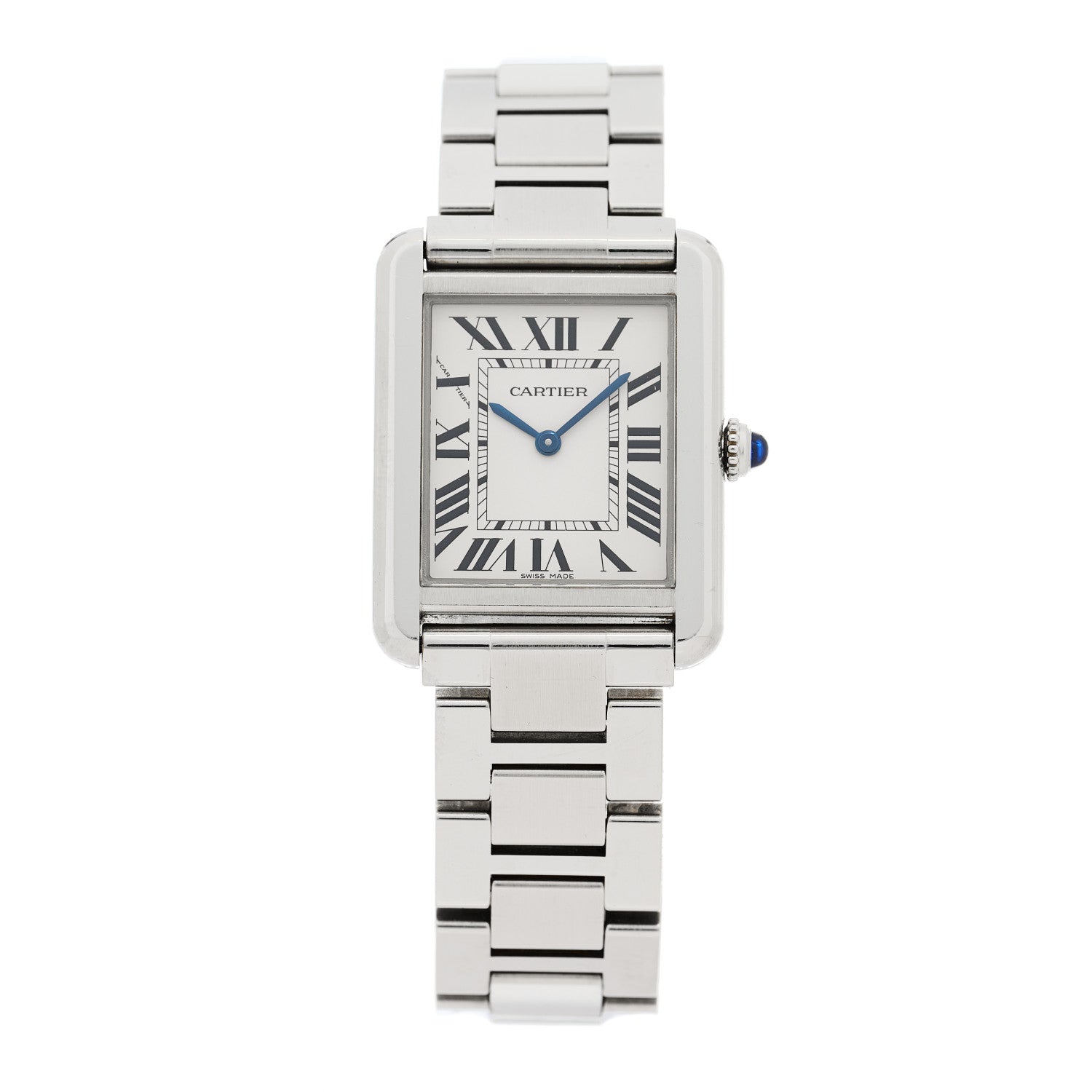 Cartier Stainless Steel 24mm Tank Solo Quartz Watch 1 of 4