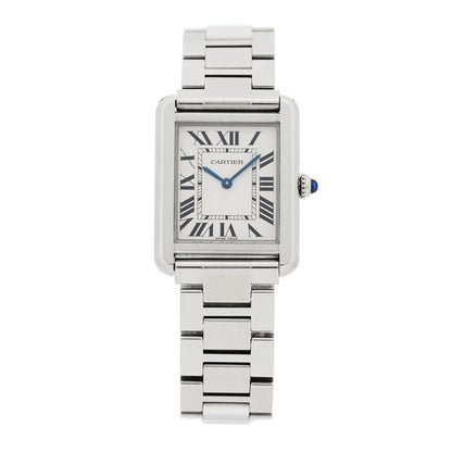 Cartier Stainless Steel 24mm Tank Solo Quartz Watch 1 of 4