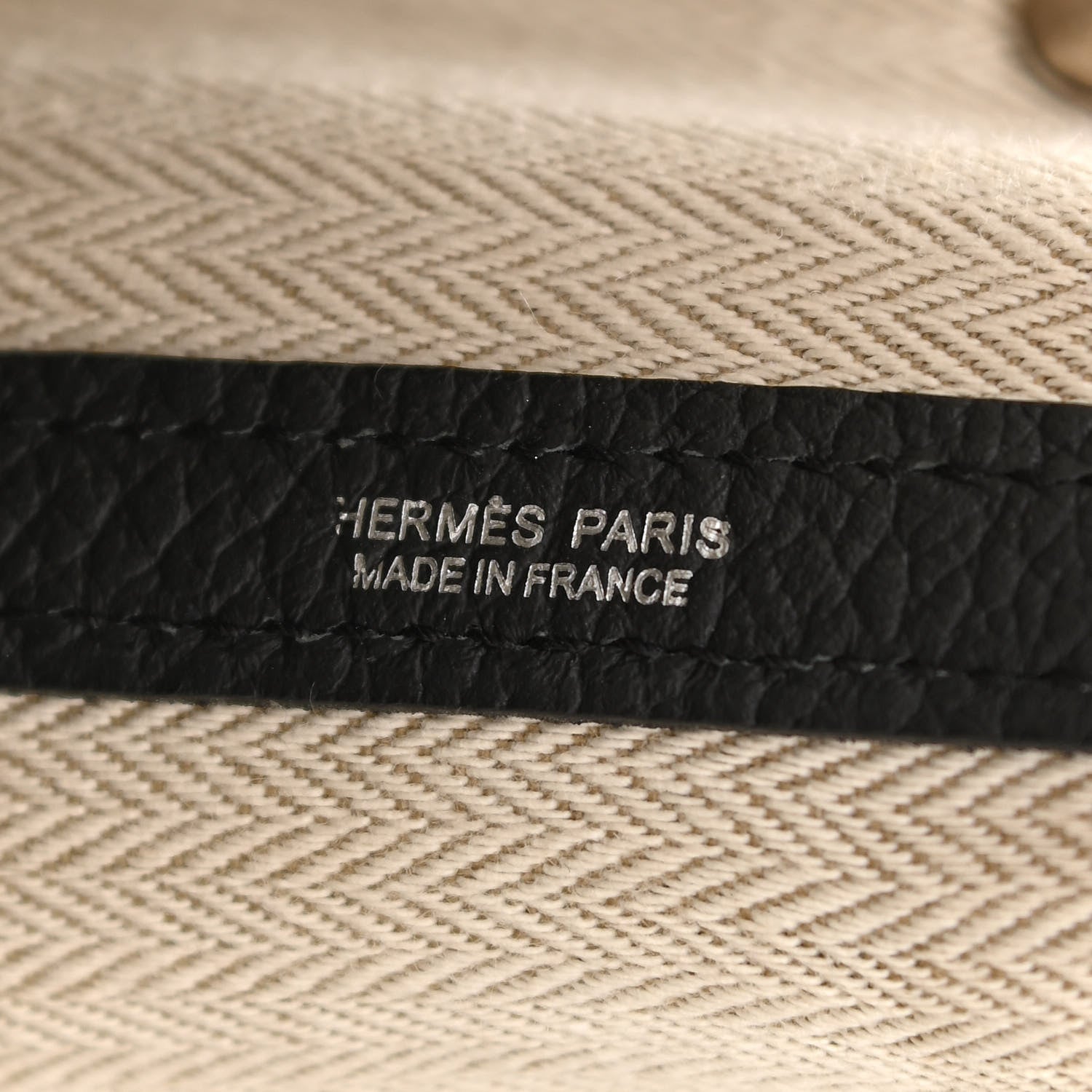 Hermes Negonda Garden Party Tote 36 MM Black 6 of 12