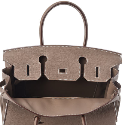 Hermes Togo Birkin 30 Etoupe 10 of 34