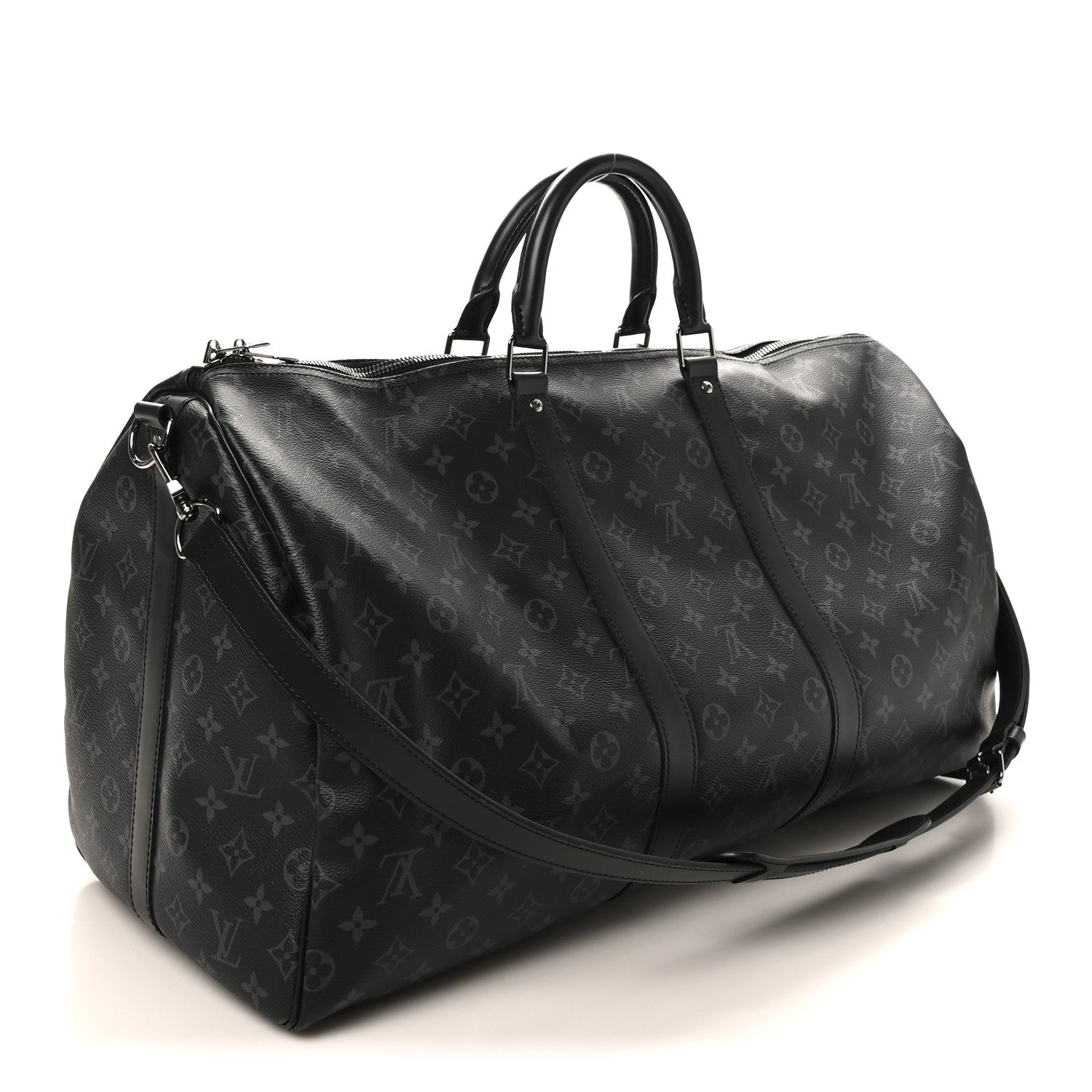 Louis Vuitton Monogram Eclipse Keepall Bandouliere 55 2 of 10