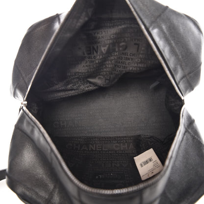 Chanel Caviar Square Stitched Medium Tote Black 5 of 7