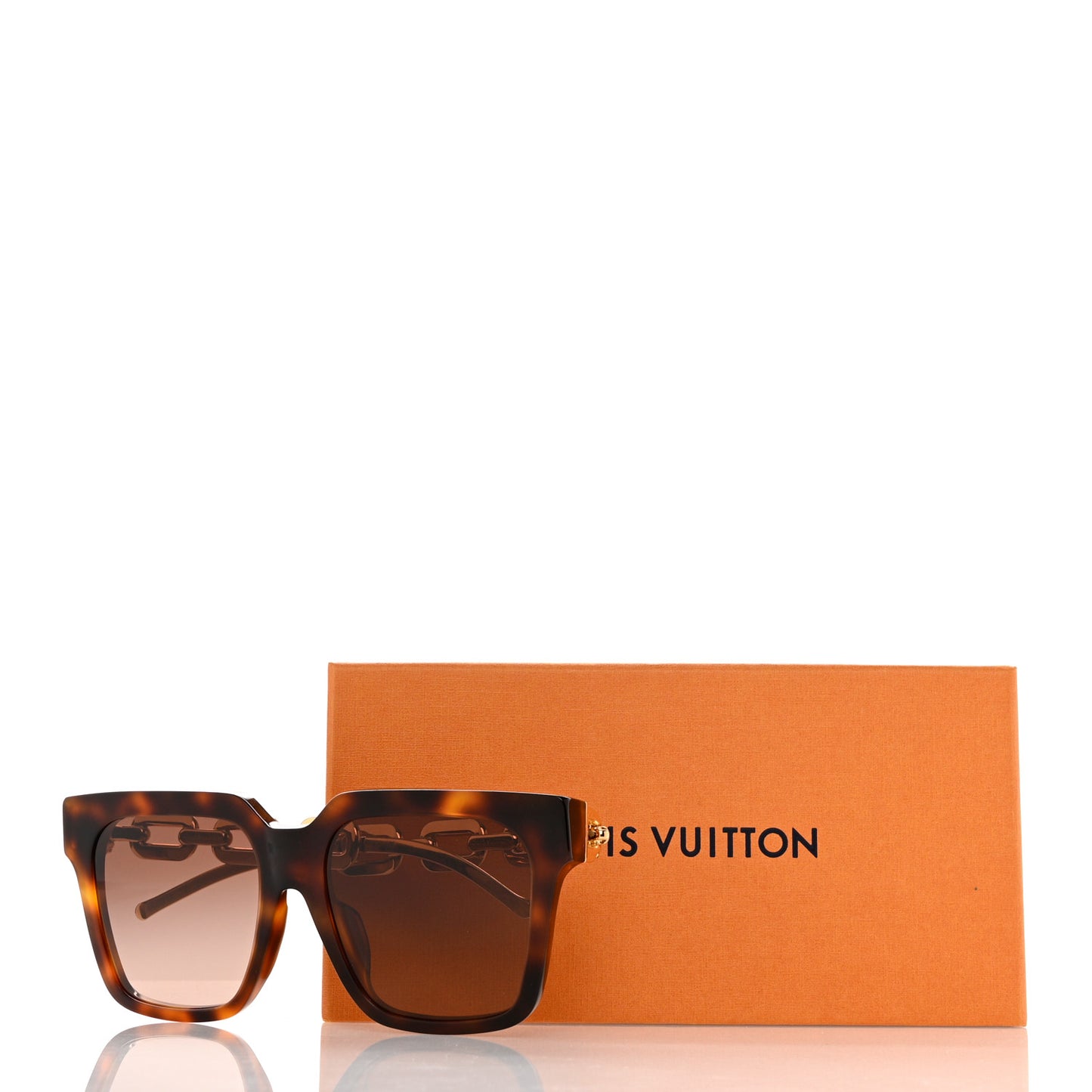 Metal LV Edge Sunglasses Z1756E Light Tortoise