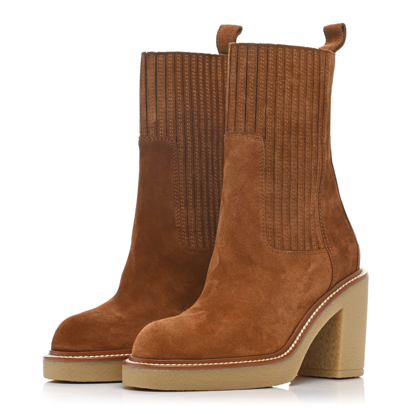 HERMHERMES Suede Womens Vandale Ankle Boots 35