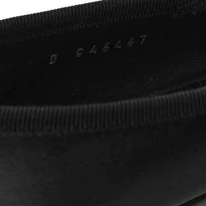 Chanel Lambskin Mary Jane Flats 35 Black 9 of 9