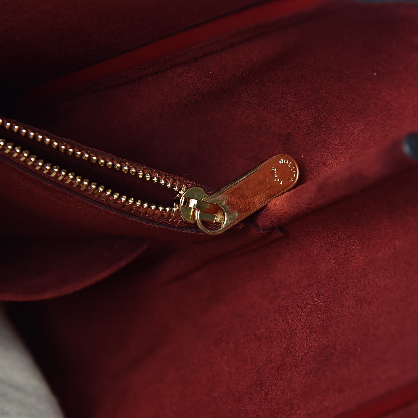 Calfskin Monogram Kimono Tote PM Cherry