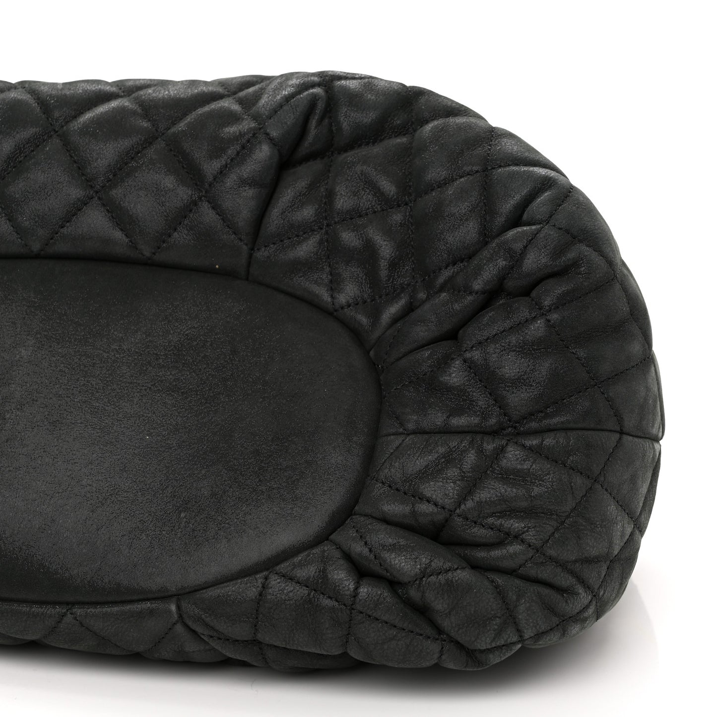 Iridescent Calfskin In the Mix Tote Black