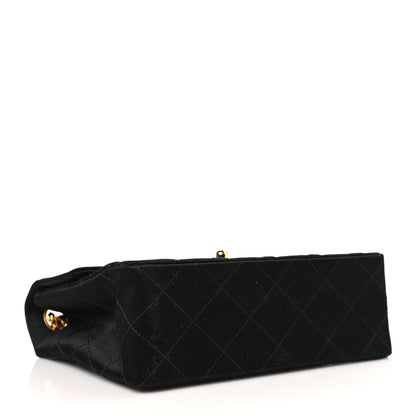 Chanel Satin Quilted Mini Square Flap Black 4 of 9