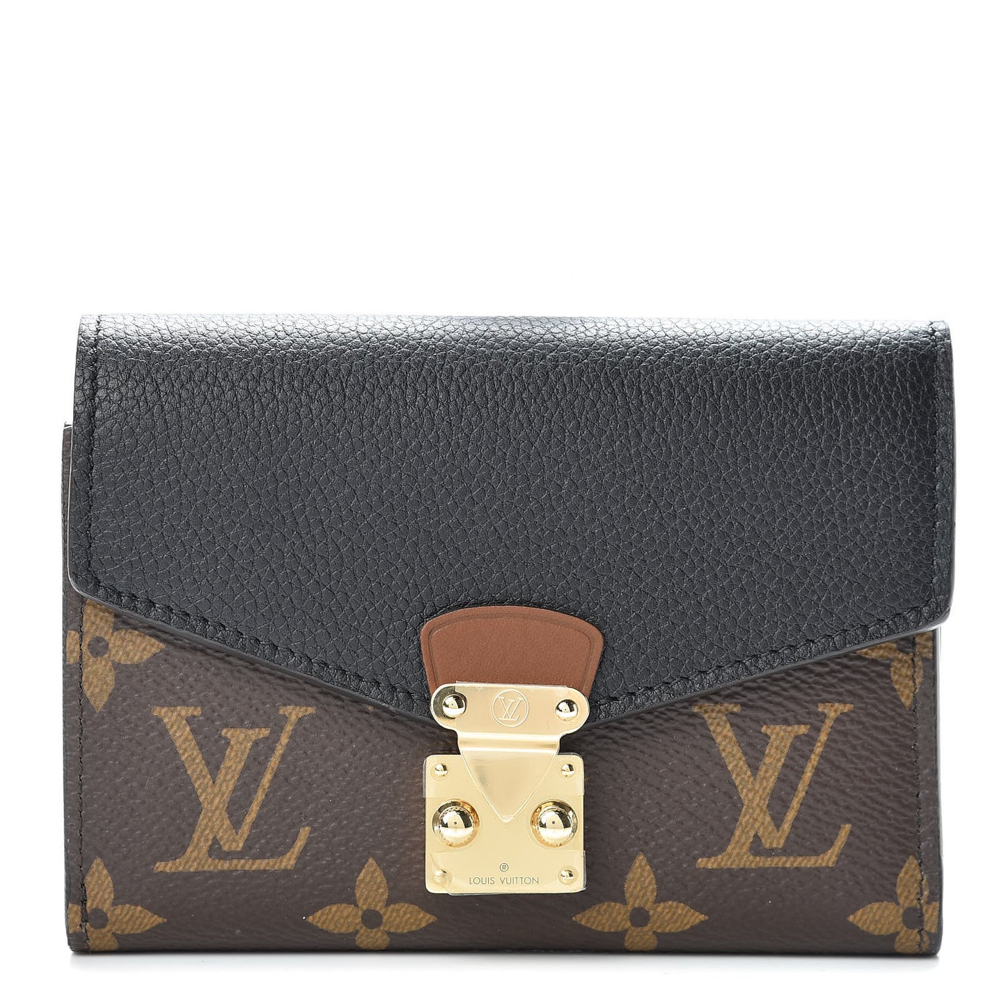 Monogram Pallas Compact Wallet NM Black