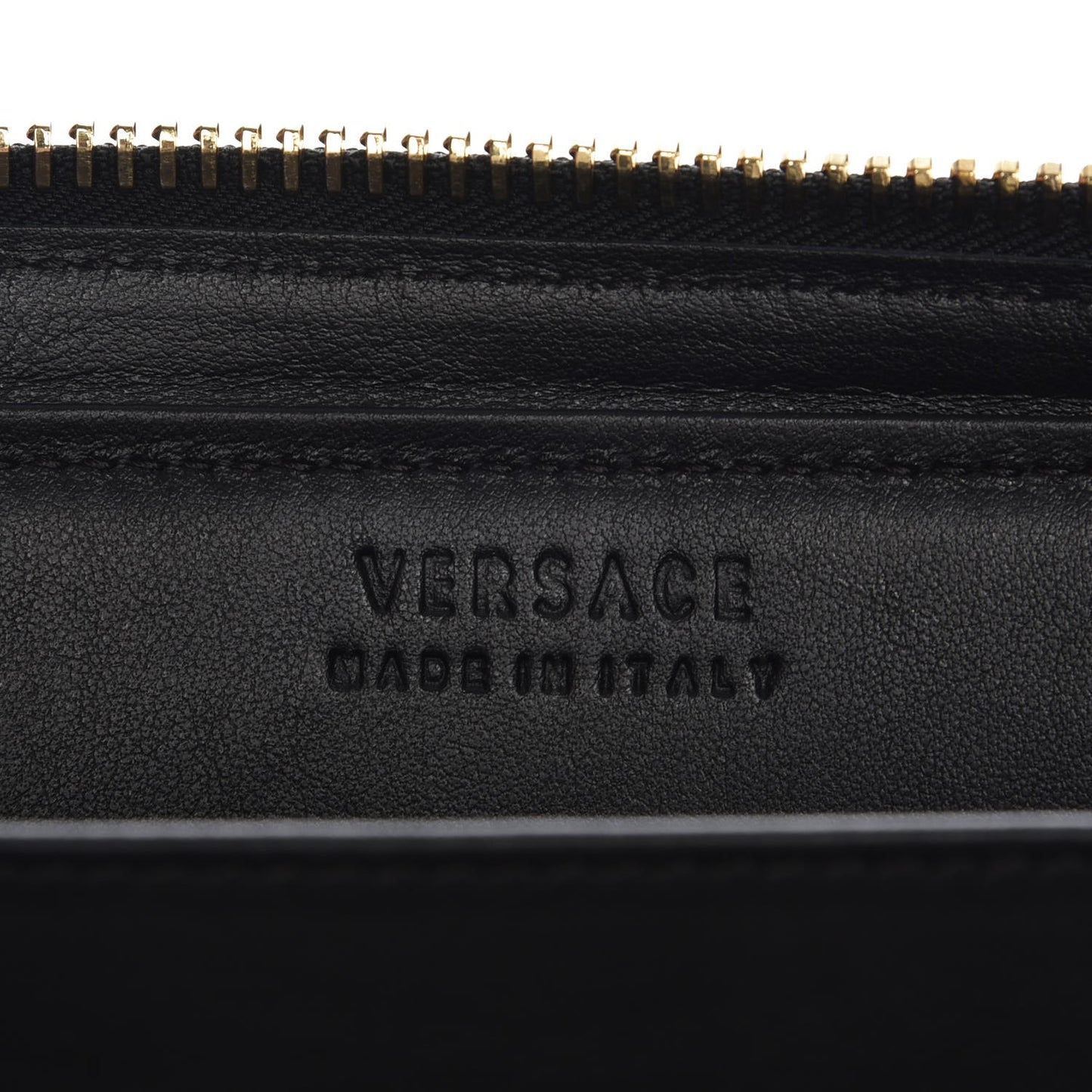 Lambskin Stitched Donna Ipad Case Black