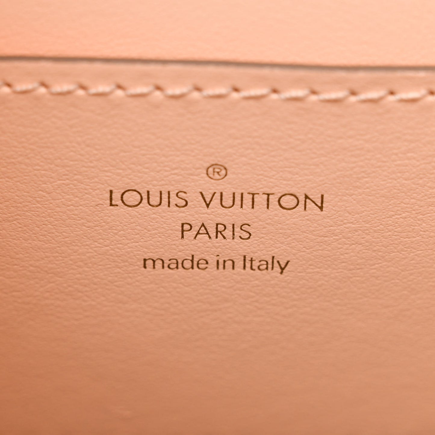 Smooth Calfskin LV Pont 9 Rose Himalaya