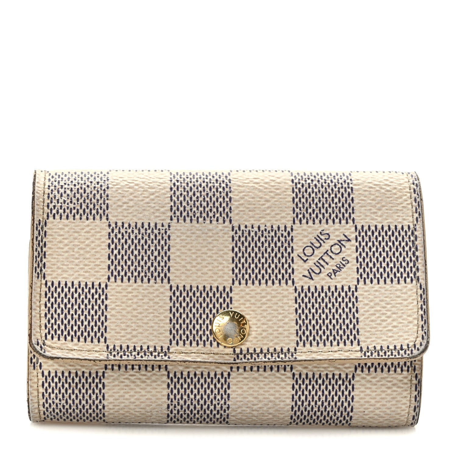 Louis Vuitton Damier Azur Multicles 6 Key Holder 1 of 9