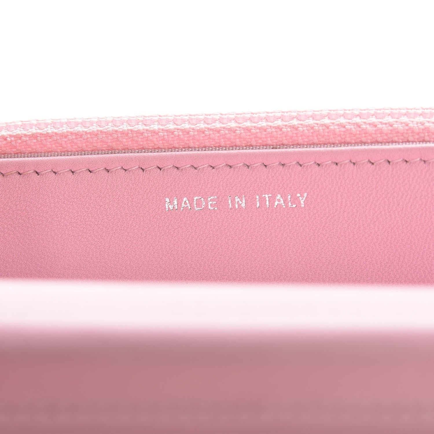 Chanel Calfskin Crystal Studded Boy Wallet On Chain WOC Pink 7 of 13