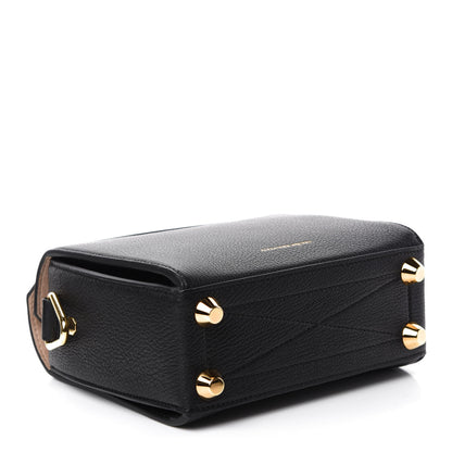 Alexander McQueen Fine Grain Goatskin Box Shoulder Bag 19 Black 4 of 13