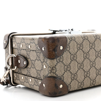 Gucci GG Supreme Monogram Globe-Trotter Beauty Case Brown 10 of 13