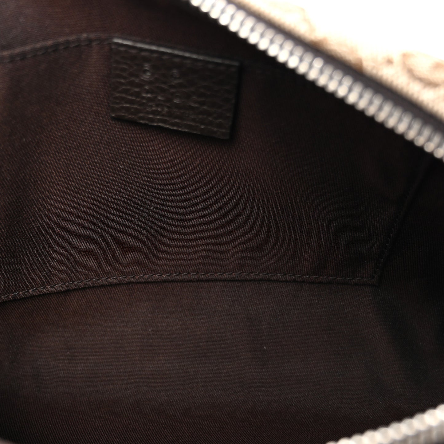 Monogram Belt Bag Dark Brown