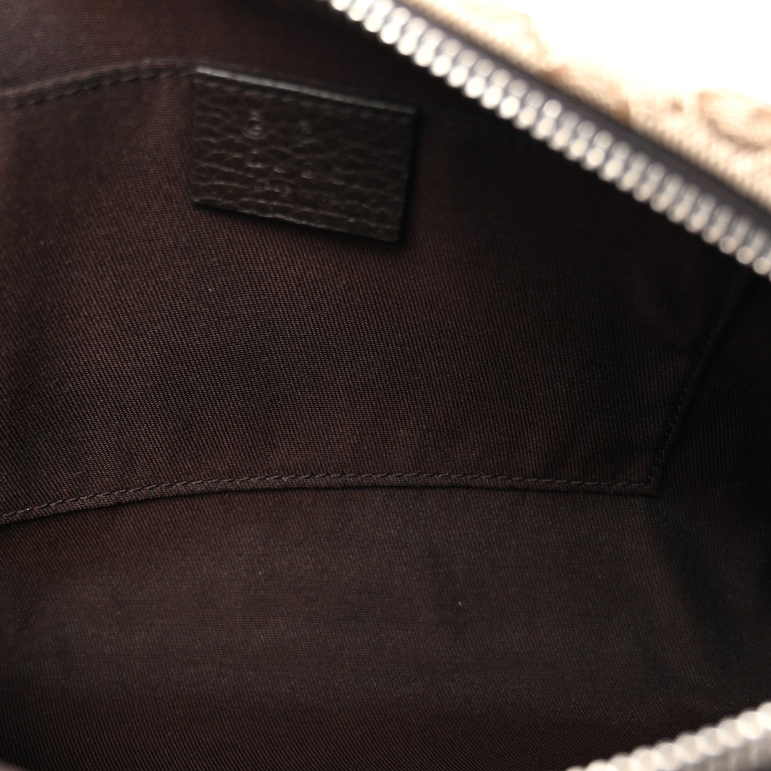 Gucci Monogram Belt Bag Dark Brown 4 of 9