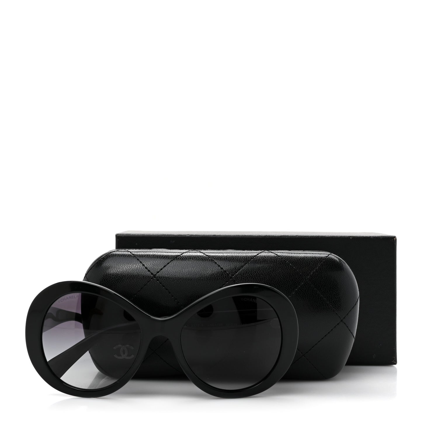 Oval CC Sunglasses 5372-A Black