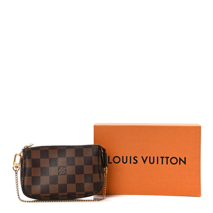Louis Vuitton Damier Ebene Mini Pochette Accessories 10 of 10