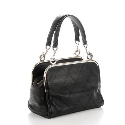 Chanel Lambskin Ultimate Soft Frame Bag Black 3 of 7