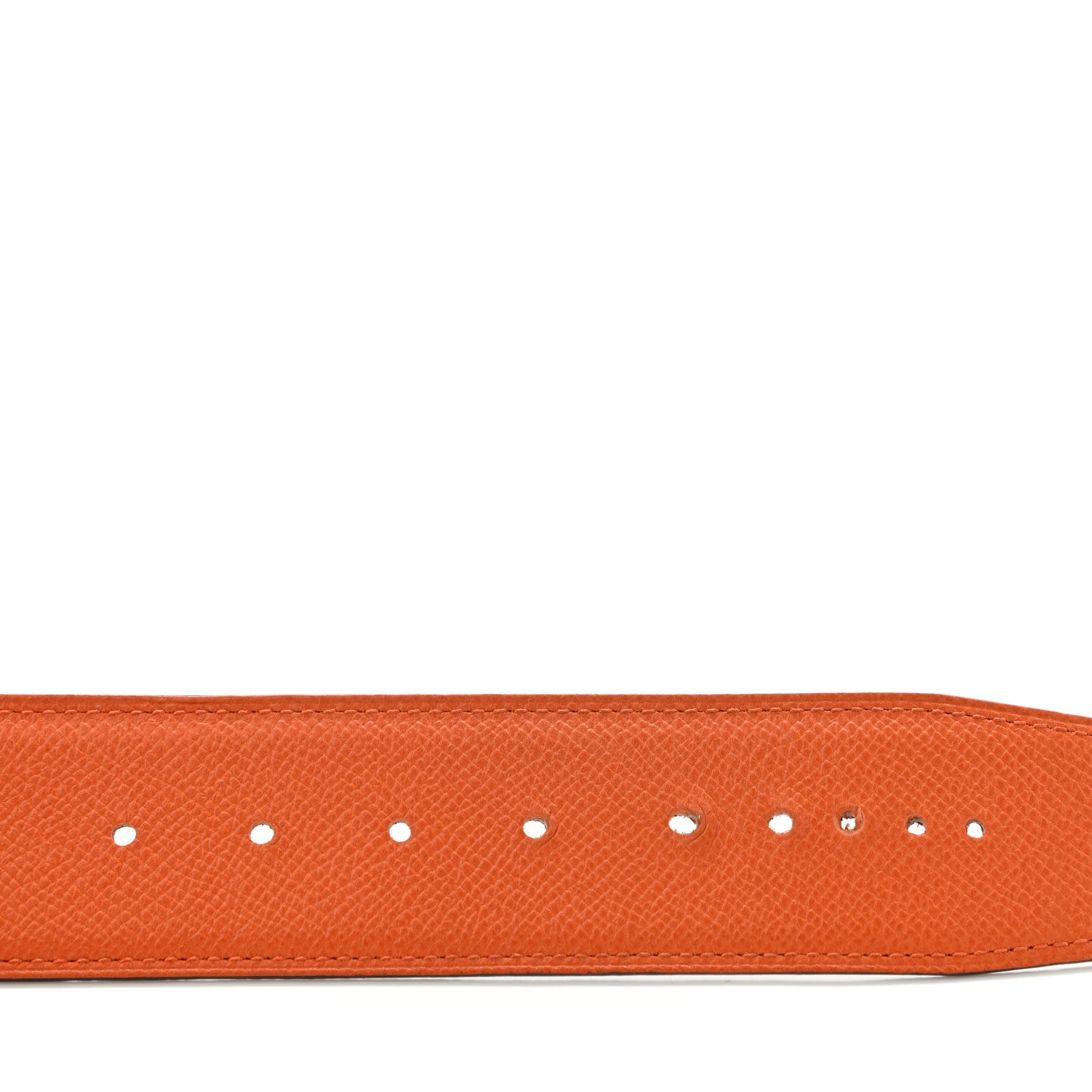 Hermes Epsom 42mm Constance 2 H Belt 85 Gold Orange 8 of 9
