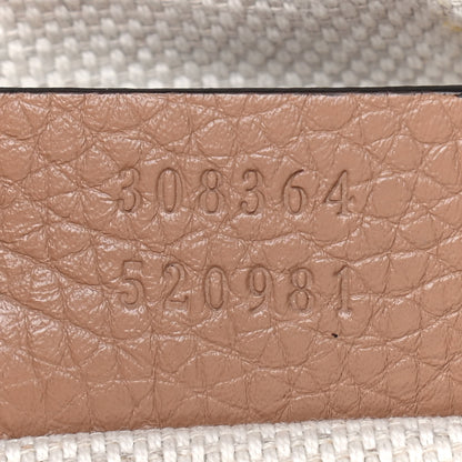 Gucci Pebbled Calfskin Small Soho Disco Bag Camelia 7 of 15