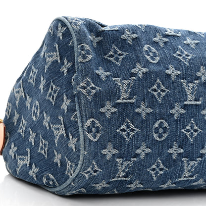 Louis Vuitton Monogram Denim Neo Speedy Blue 9 of 10