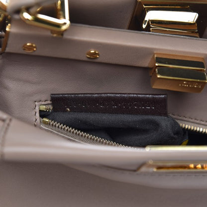 Fendi Nappa Mini Peekaboo Iconic Satchel Ratmusquet 8 of 9