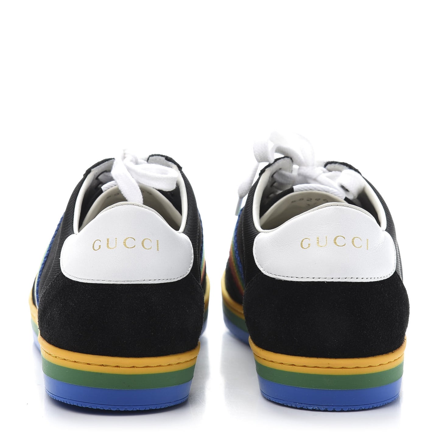 Suede Rainbow Womens G74 Sneakers 37 Black