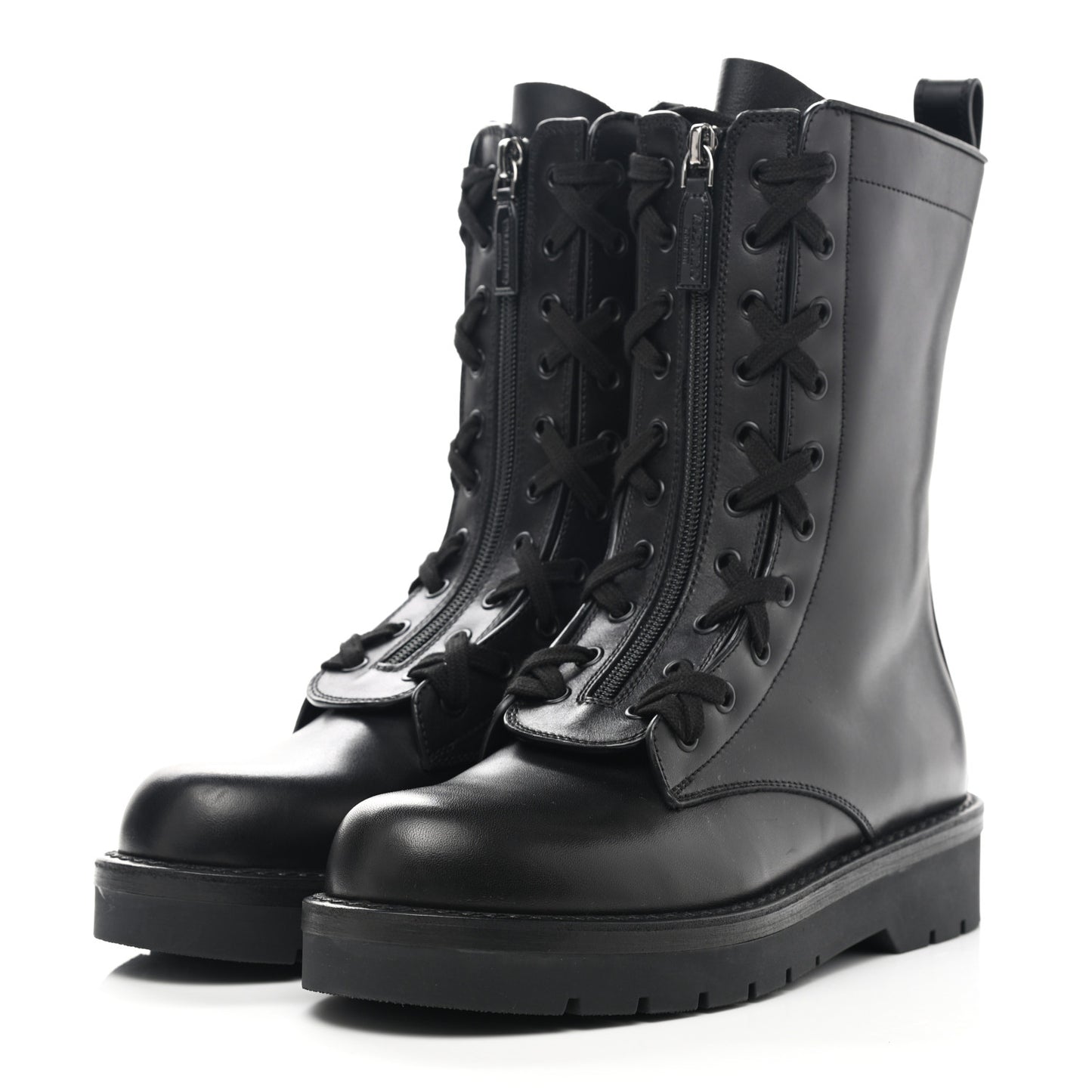 Calfskin XCombat 20/40mm Boots 39 Black