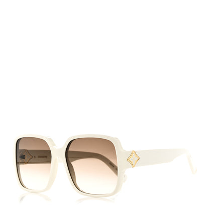 Louis Vuitton My LV Flower Square Sunglasses Z1613W White 1 of 7