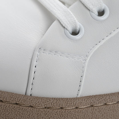 Fendi Calfskin Womens Fendi Match Low Top Sneakers 38 White Beige 11 of 16