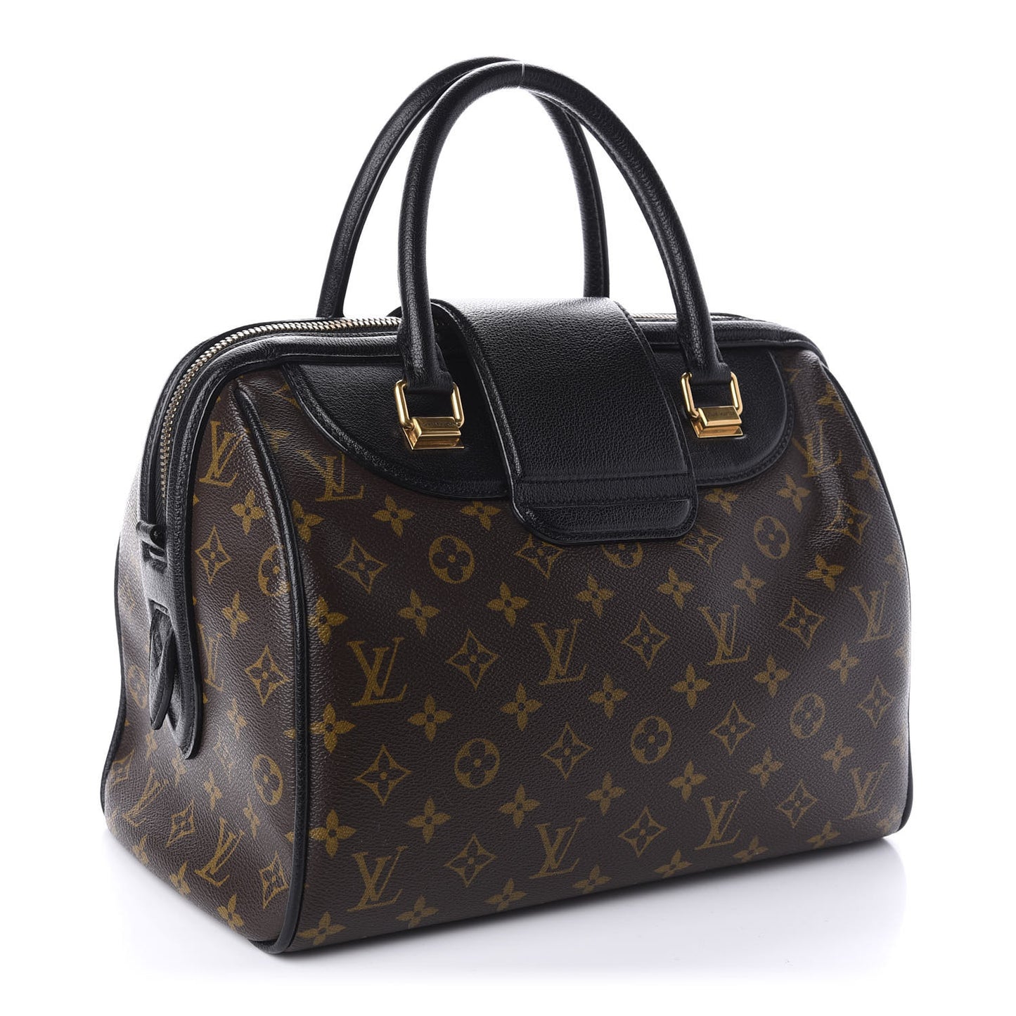 Monogram Golden Arrow Speedy Black