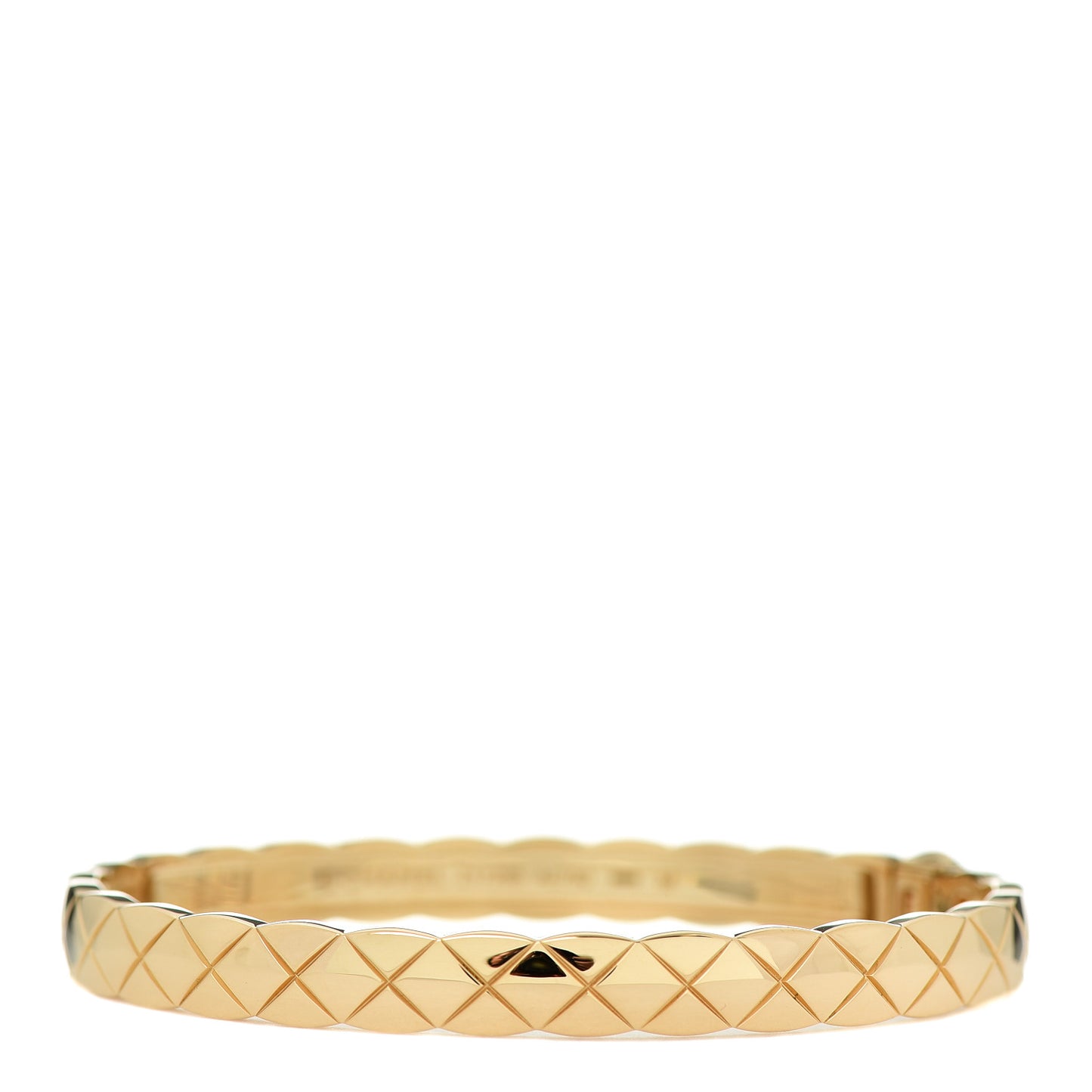 18K Yellow Gold Coco Crush Bangle Bracelet M