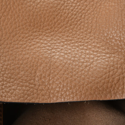 Burberry Grainy Calfskin Large Ashby Hobo Sand 11 of 11