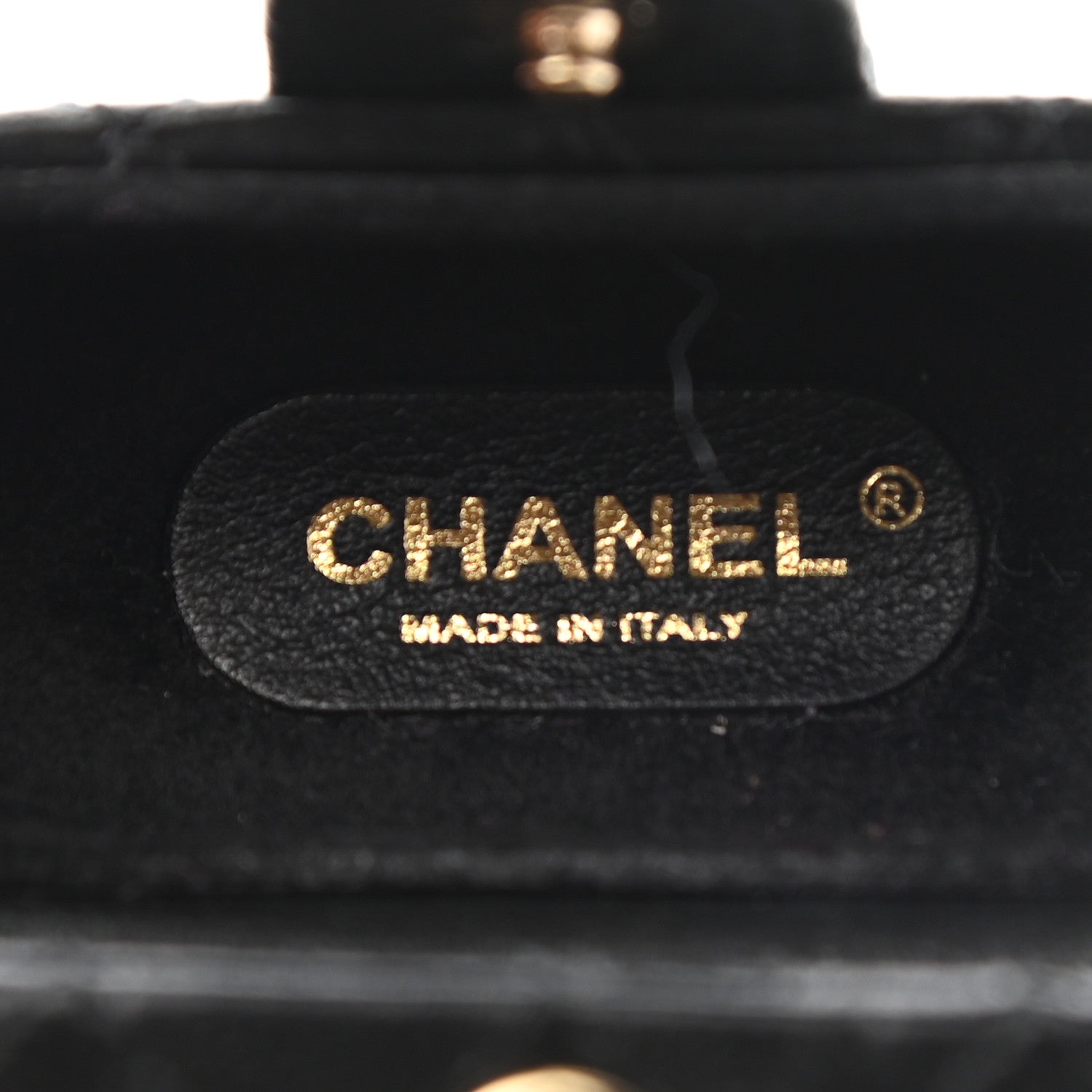 Chanel Lambskin Quilted Airpods Pro Case With Chain Black 5 of 7